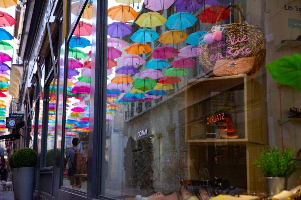 Tout Confort ! Calme, Climatisation, Vue Degagee, Ville ,Parking Gratuit, Ascenseur, Wifi 卡尔卡松 外观 照片