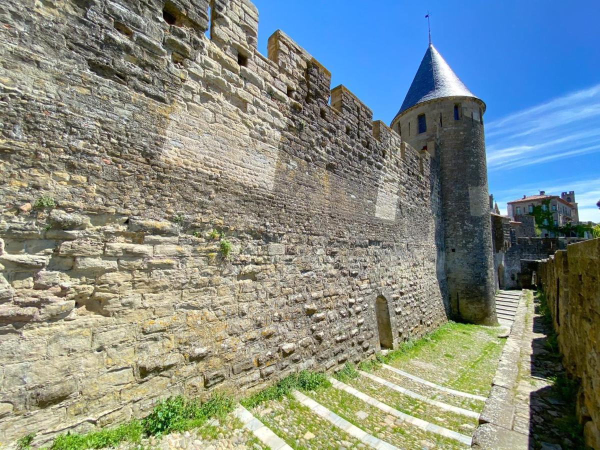 Tout Confort ! Calme, Climatisation, Vue Degagee, Ville ,Parking Gratuit, Ascenseur, Wifi 卡尔卡松 外观 照片
